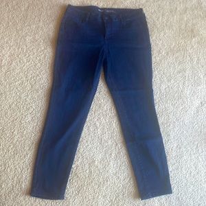 Dark blue rock star jeans